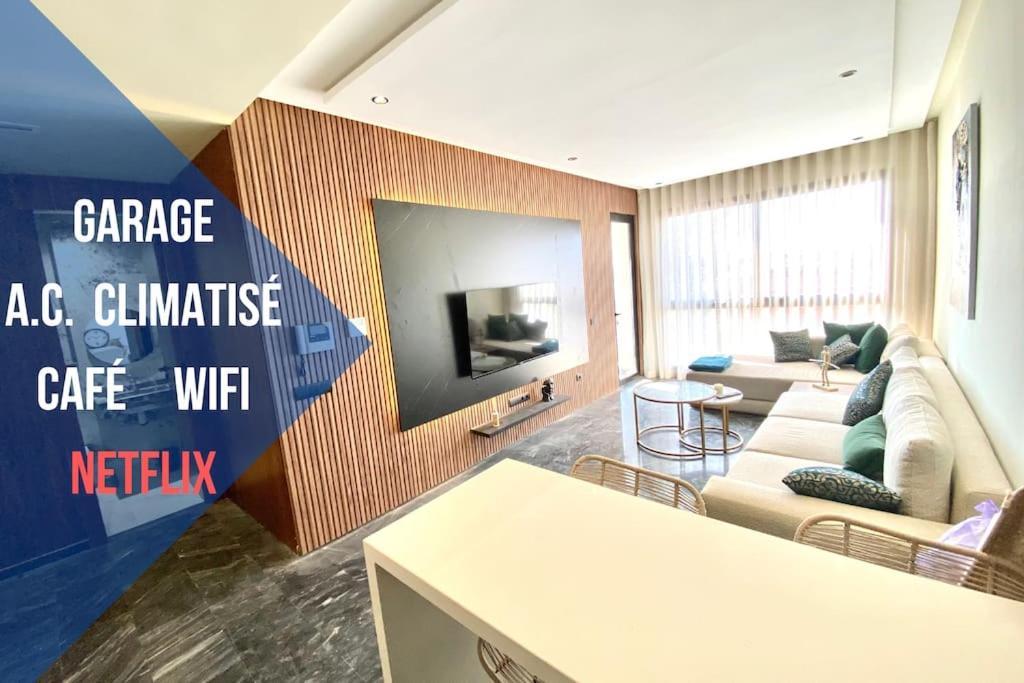 New Modern 1 Bedroom 1Min Fr Tramway Casablanca Eksteriør bilde